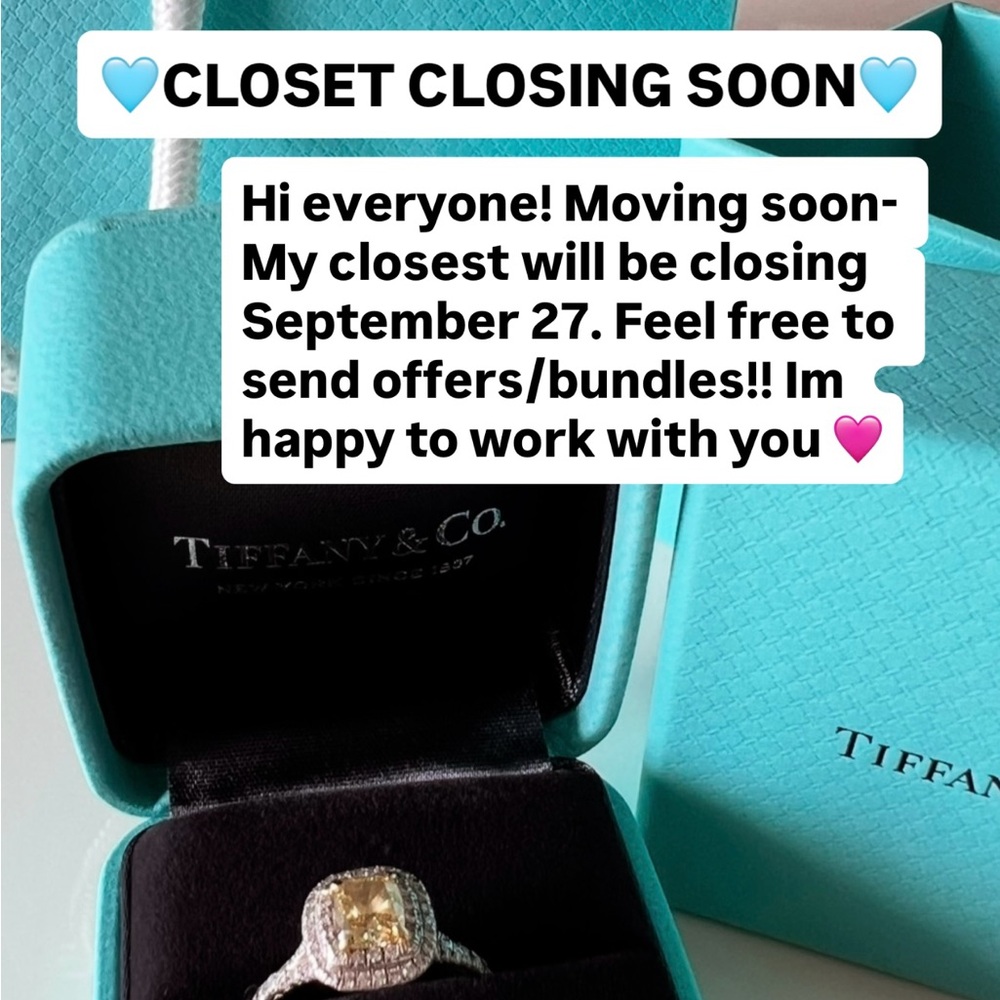 Hi loves! I’m moving…. Last chance to buy from my closet. Sept 27 closing date.